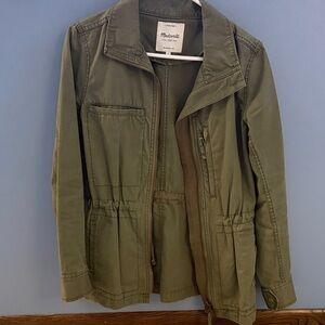Madewell Olive Green Utility Jacket